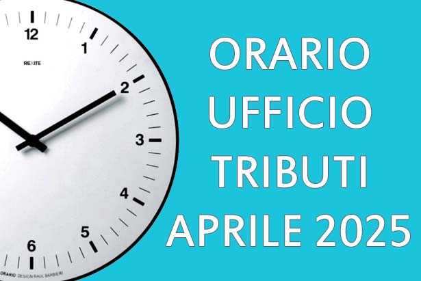 nuovo orario tributi