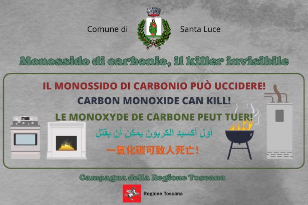 campagna regionale contro il monossido di carbonio