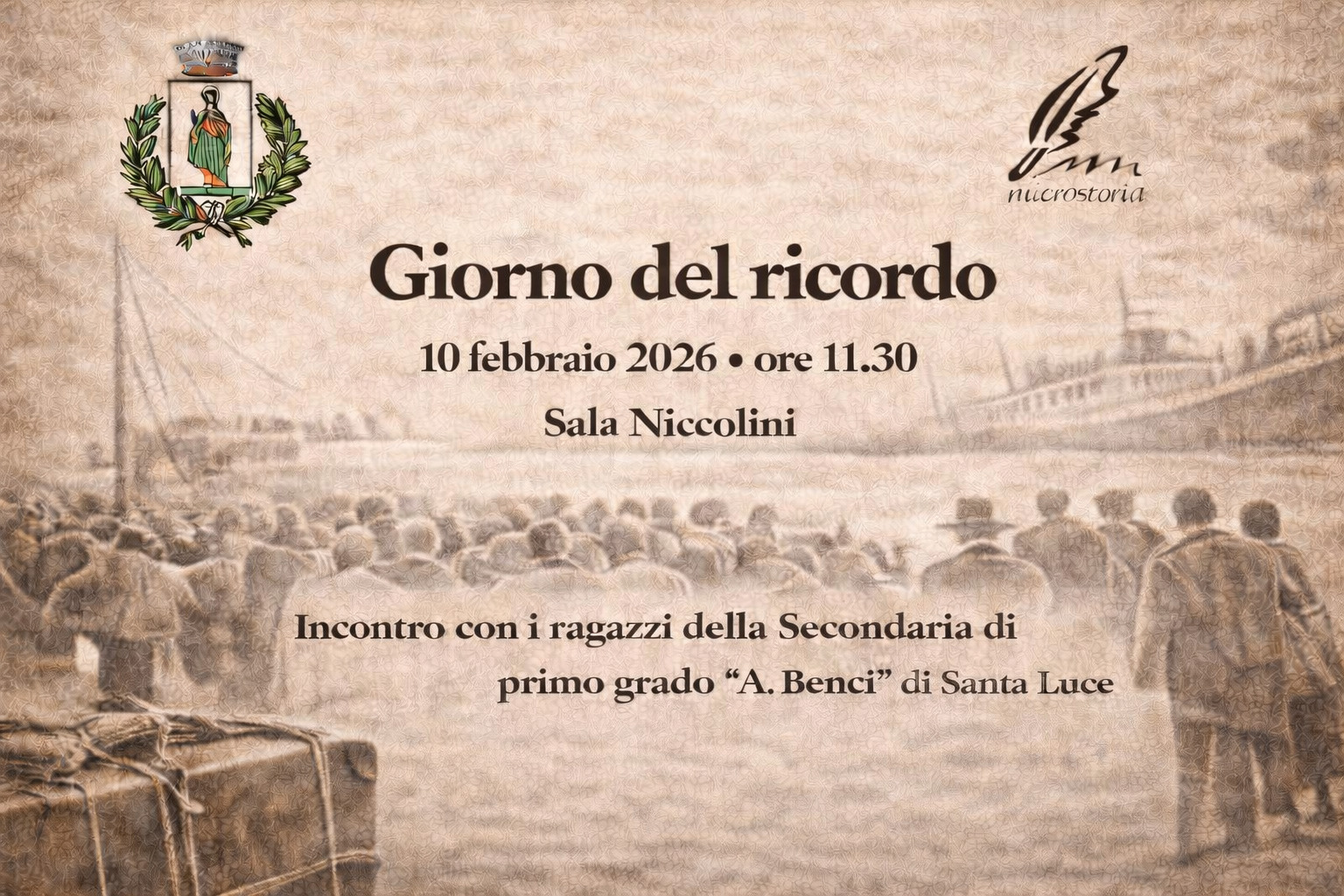 giorno del ricordo 2026