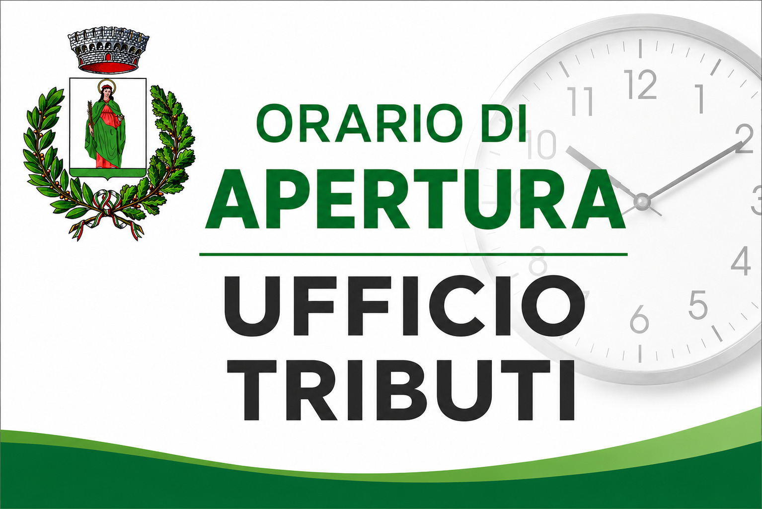 orario ufficio tributi
