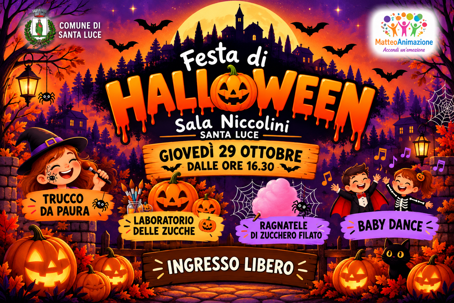 halloween alla sala niccolini 2026