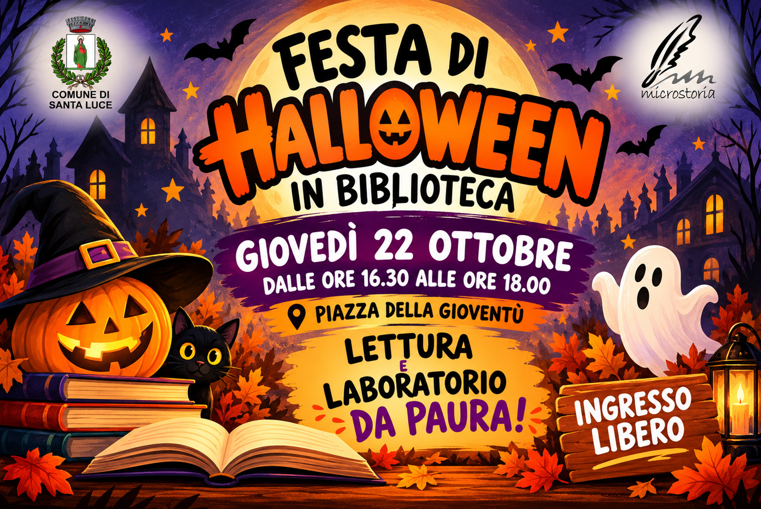 Holloween in biblioteca 2026