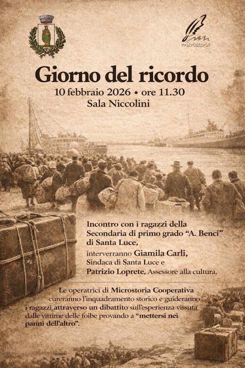 giorno del ricordo 2026